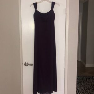 A plum colored cocktail party dress!